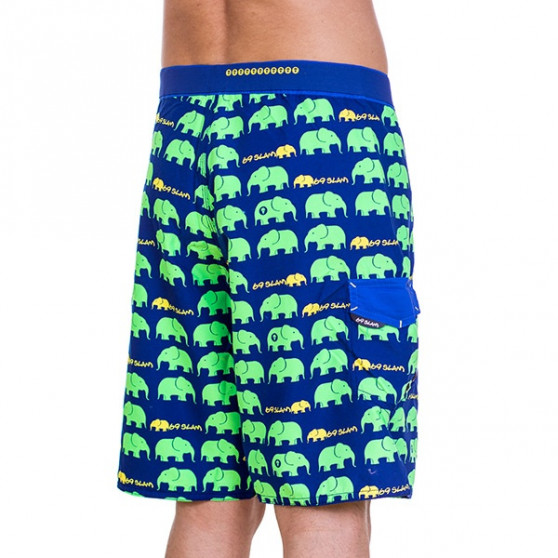 Vyriški maudymosi kostiumėliai 69SLAM Long Boardshort Elephant Green