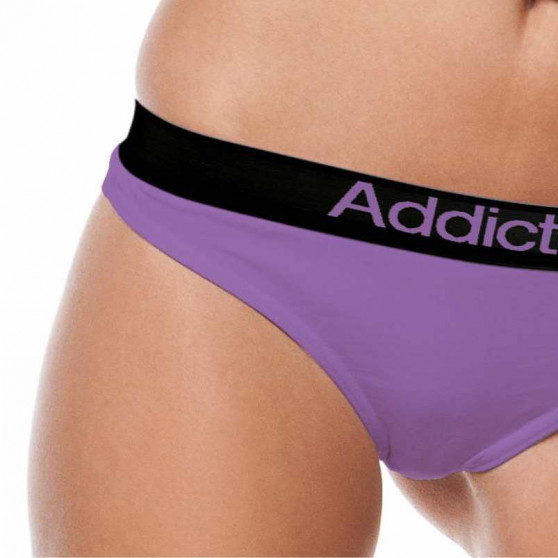 2PACK Moteriškos tamprės  balta violetinė Addicted