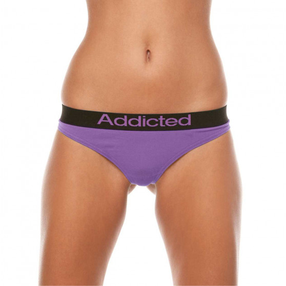 2PACK Moteriškos tamprės  balta violetinė Addicted