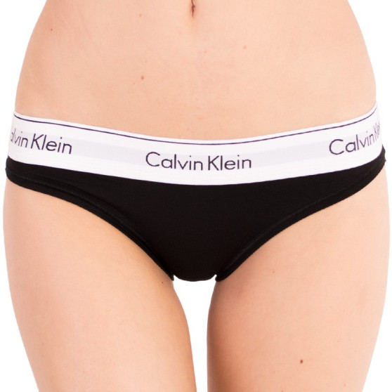 Moteriškos kelnaitės Calvin Klein juoda (F3787E-001)