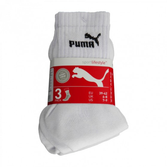 3PACK kojinės Puma baltos (241005001 300)