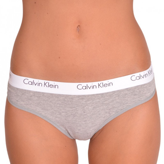 2PACK Moteriškos tamprės Calvin Klein pilka (QD3583E-020)