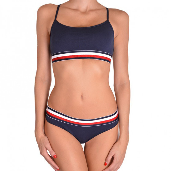 Moteriška liemenėlė Tommy Hilfiger tamsiai mėlyna (UW0UW00425 416)