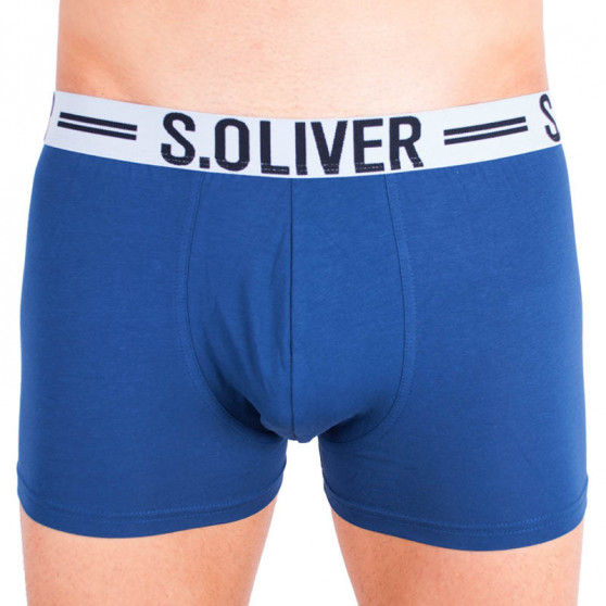 3PACK vyriški boksininkų šortai S.Oliver blue (26.899.97.4229.12C1)