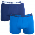 2PACK Vyriški boksininko šortai Puma mėlyni (521015001 420)