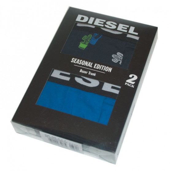 2PACK Vyriški boksininko šortai Diesel daugiaspalviai (00S9DZ-0SAQD-03)