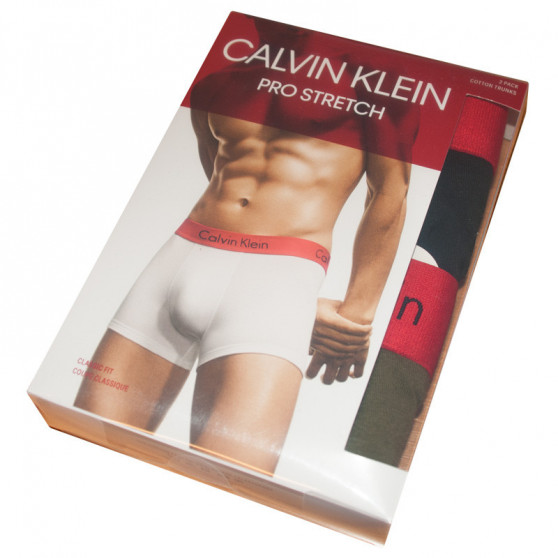 2PACK Vyriški boksininko šortai Calvin Klein daugiaspalviai (NB1463A-JKB)