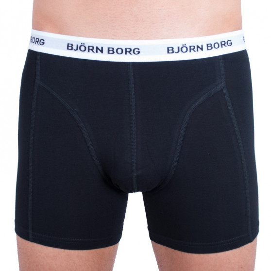 3PACK Vyriški boksininko šortai Bjorn Borg juodi (9999-1028-90011)