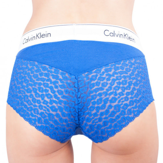 Moteriškos kelnaitės Calvin Klein blue (QF4687E-PZ6)