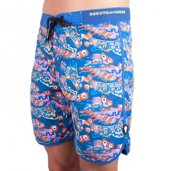 Vyriški maudymosi kostiumėliai 69SLAM short boardshort medium acid