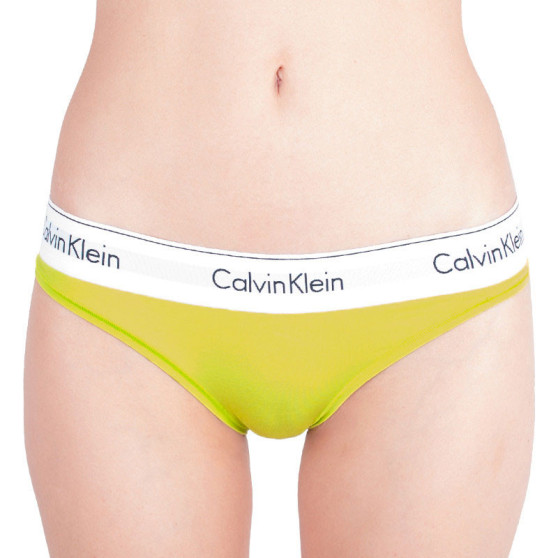 Moteriškos kelnaitės Calvin Klein žalia (F3787E-PO9)