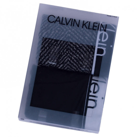 2PACK Vyriški boksininko šortai Calvin Klein juodi (NU8643A-6NS)