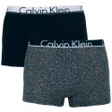 2PACK Vyriški boksininko šortai Calvin Klein juodi (NU8643A-6NS)