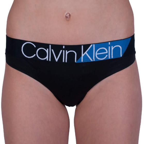 Moteriški stringai Calvin Klein black (QF4937E-001)