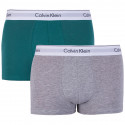 2PACK Vyriški boksininko šortai Calvin Klein daugiaspalviai (NB1086A-PNZ)