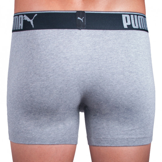 3PACK Vyriški boksininkų šortai Puma pilka (681030001 032)