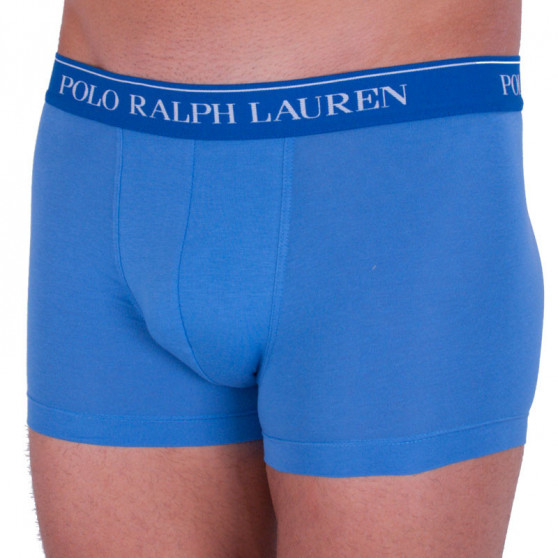 3PACK Vyriški boksininko šortai Ralph Lauren mėlyni (714662050011)