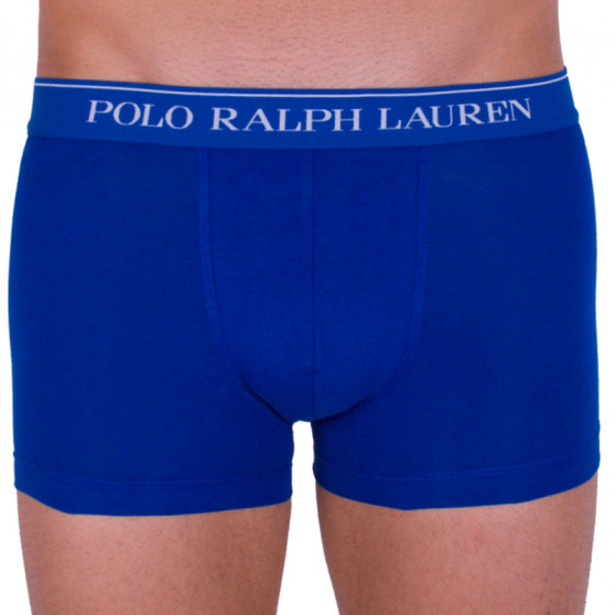 3PACK Vyriški boksininko šortai Ralph Lauren mėlyni (714662050011)