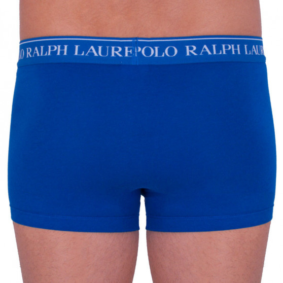 3PACK Vyriški boksininko šortai Ralph Lauren mėlyni (714662050011)