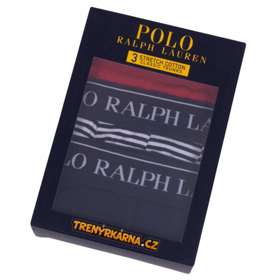 3PACK Vyriški boksininko šortai Ralph Lauren daugiaspalviai (714662050008)