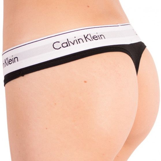 Moteriški stringai Calvin Klein black (QF5117E-001)