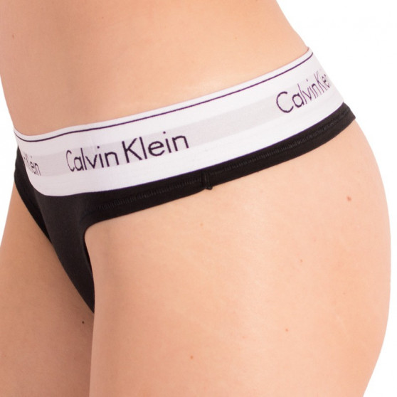 Moteriški stringai Calvin Klein black (QF5117E-001)