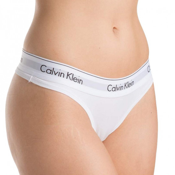 Moteriški stringai Calvin Klein white (QF5117E-100)