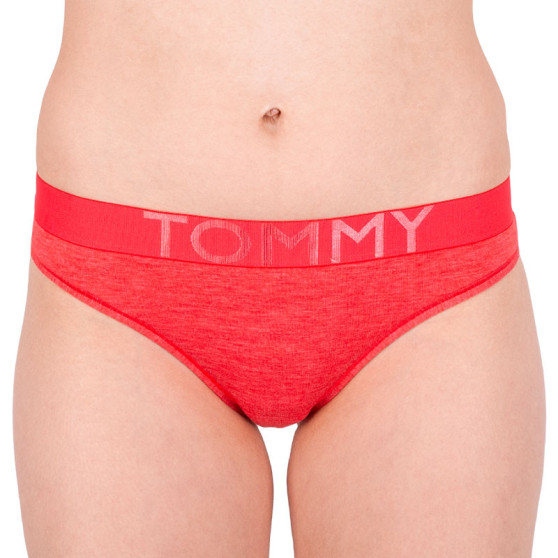 Moteriški stringai Tommy Hilfiger red (UW0UW01060 615)