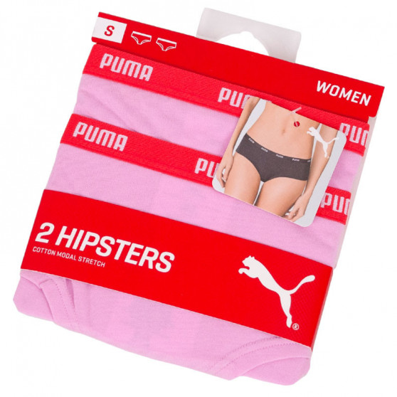 2PACK moteriškos kelnaitės Puma rožinės spalvos (573009001 424)