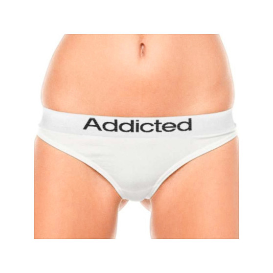 Moteriški stringai Addicted white