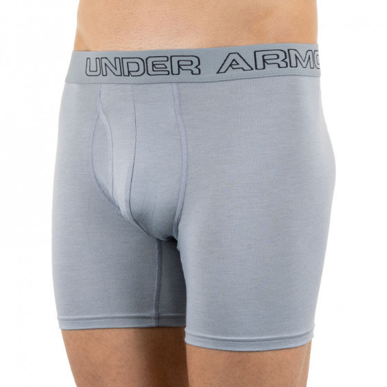 3PACK Vyriški boksininkų šortai Under Armour pilka (1277279 039)