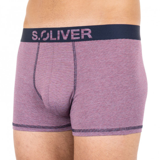 3PACK Vyriški boksininko šortai S.Oliver multicolour (26.899.97.4255.16B7)