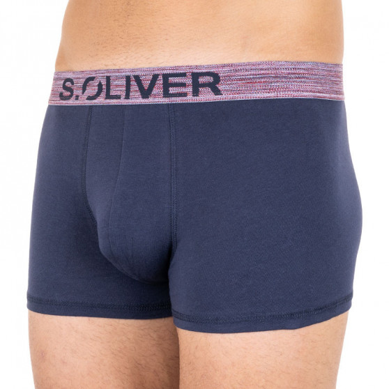 3PACK Vyriški boksininko šortai S.Oliver multicolour (26.899.97.4255.16B7)