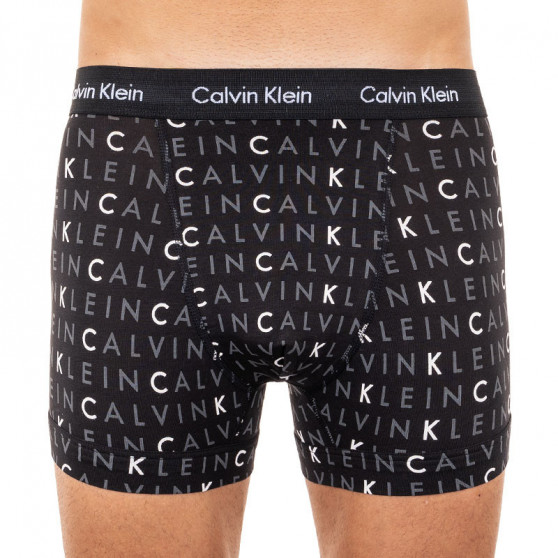 3PACK Vyriški boksininko šortai Calvin Klein daugiaspalviai (U2662G-YKS)