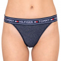 Moteriškos kelnaitės Tommy Hilfiger tamsiai mėlynos (UW0UW01874 416)