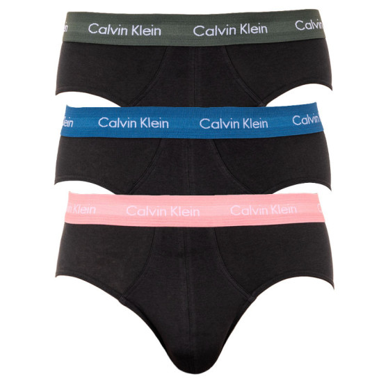 3PACK Vyriškos kelnaitės Calvin Klein juodos (U2661G-HDL)