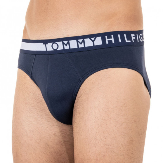 3PACK vyriškos kelnaitės Tommy Hilfiger tamsiai mėlynos (UM0UM01227 991)