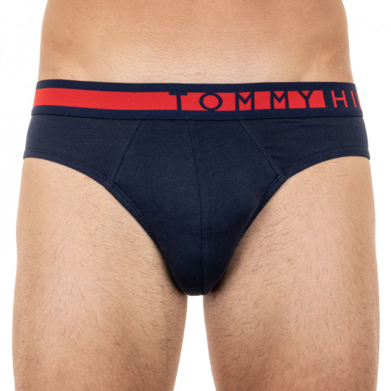 3PACK vyriškos kelnaitės Tommy Hilfiger tamsiai mėlynos (UM0UM01227 991)