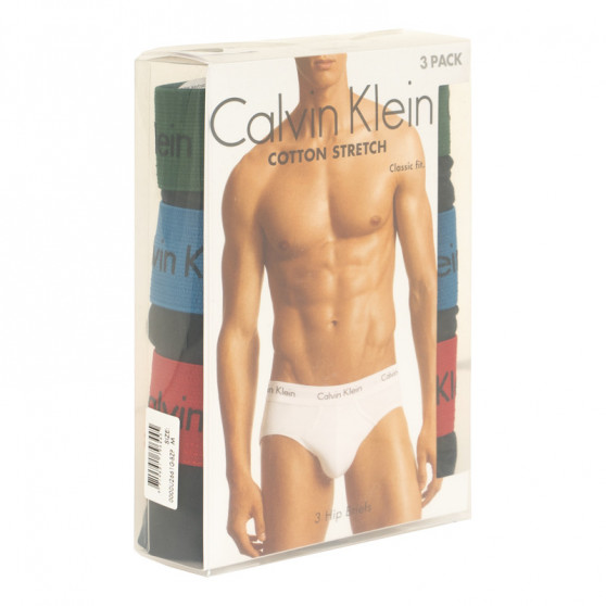 3PACK Vyriškos kelnaitės Calvin Klein juodos (U2661G-BZP)