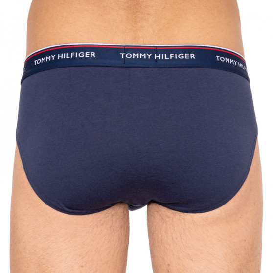 3PACK vyriškos kelnaitės Tommy Hilfiger tamsiai mėlynos (1U87903766 904)