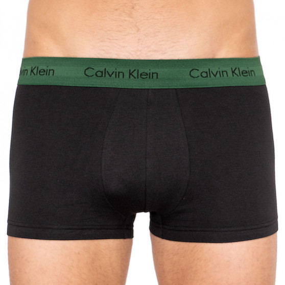 3PACK Vyriški boksininko šortai Calvin Klein juodi (U2664G-BZP)