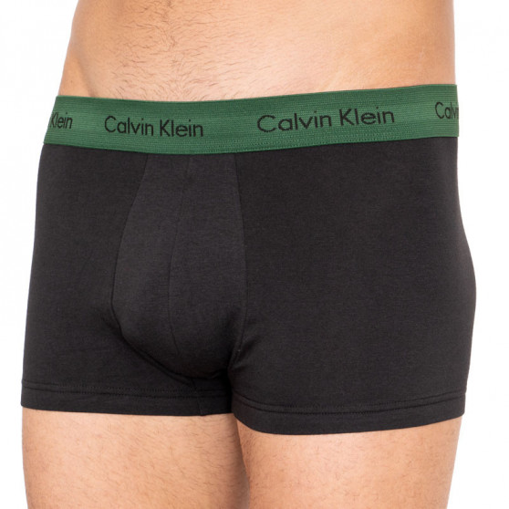 3PACK Vyriški boksininko šortai Calvin Klein juodi (U2664G-BZP)