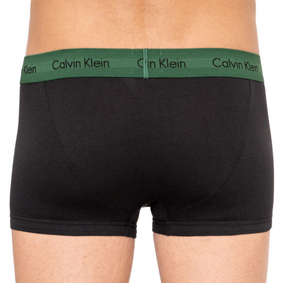 3PACK Vyriški boksininko šortai Calvin Klein juodi (U2664G-BZP)