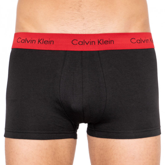 3PACK Vyriški boksininko šortai Calvin Klein juodi (U2664G-BZP)