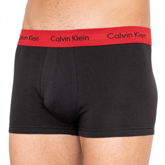 3PACK Vyriški boksininko šortai Calvin Klein juodi (U2664G-BZP)