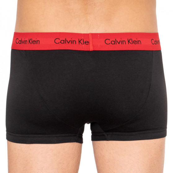 3PACK Vyriški boksininko šortai Calvin Klein juodi (U2664G-BZP)