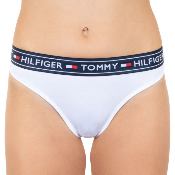 Moteriškos braziliškos kelnaitės Tommy Hilfiger white (UW0UW00723 100)