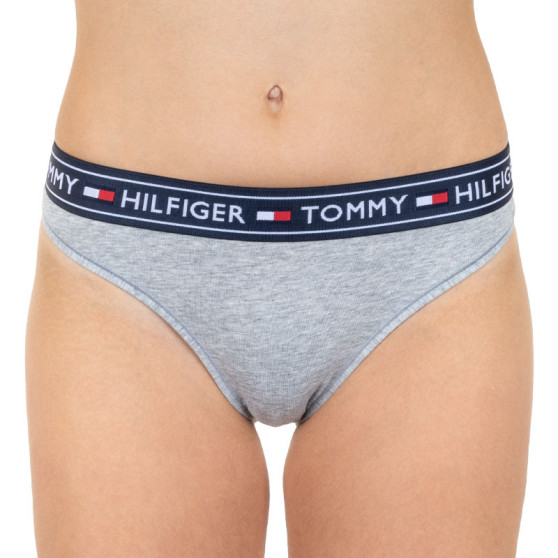 Moteriškos braziliškos kelnaitės Tommy Hilfiger pilka (UW0UW00723 004)