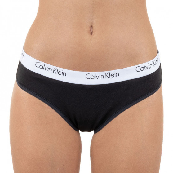 2PACK Moteriškos kelnaitės Calvin Klein juoda (QD3584E-001)