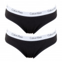 2PACK Moteriškos kelnaitės Calvin Klein juoda (QD3584E-001)